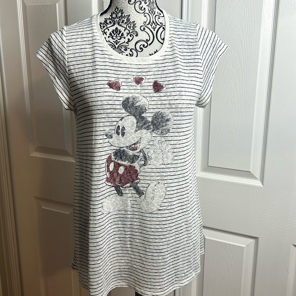 Disney Lauren Conrad Collection Minnie Mouse T Shirt S - Picture 1 of 5